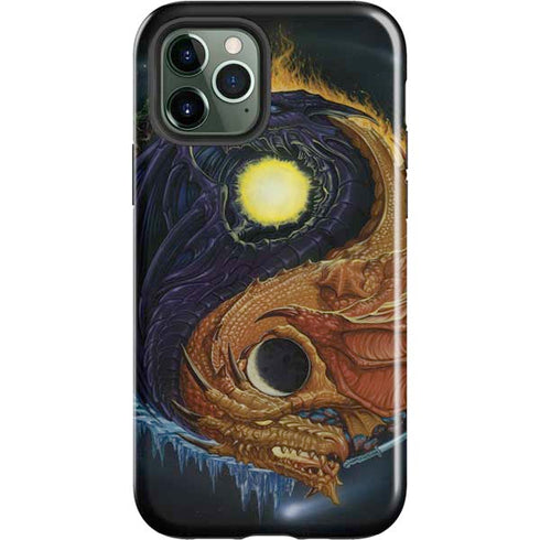 Ed Beard Jr. Yin Yang Dragon iPhone 12 Pro Impact Case