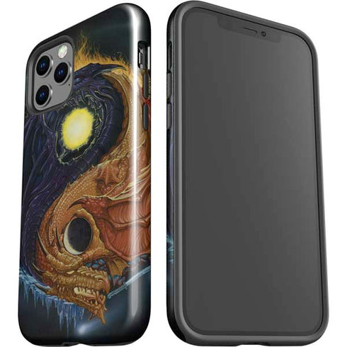Ed Beard Jr. Yin Yang Dragon iPhone 12 Pro Impact Case
