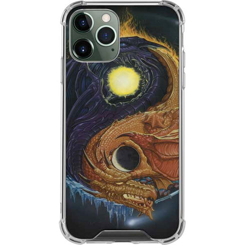 Ed Beard Jr. Yin Yang Dragon iPhone 12 Pro Max Clear Case