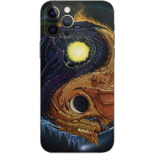 Ed Beard Jr. Yin Yang Dragon iPhone 12 Pro Skin