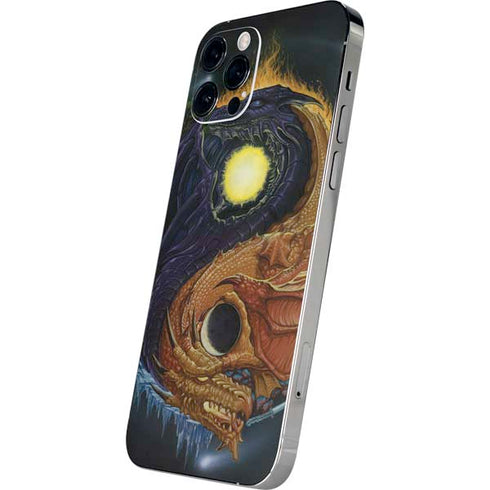 Ed Beard Jr. Yin Yang Dragon iPhone 12 Pro Skin