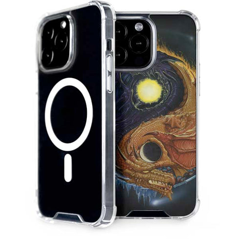 Yin Yang Dragon by Ed Beard Jr iPhone 15 Pro Max MagSafe Case