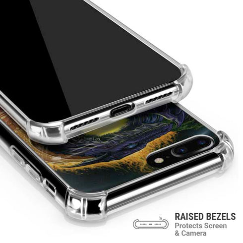 Yin Yang Dragon by Ed Beard Jr iPhone 7/8 Plus Clear Case