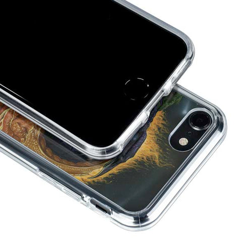 Ed Beard Jr. Yin Yang Dragon iPhone SE (2nd & 3rd Gen) Clear Case