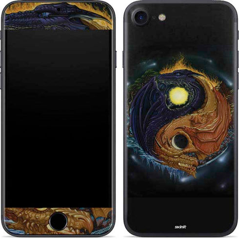 Ed Beard Jr. Yin Yang Dragon iPhone SE (2nd & 3rd Gen) Skin