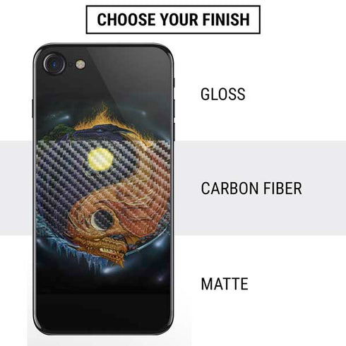 Ed Beard Jr. Yin Yang Dragon iPhone SE (2nd & 3rd Gen) Skin