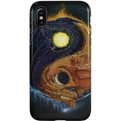 Ed Beard Jr. Yin Yang Dragon iPhone X Pro Case