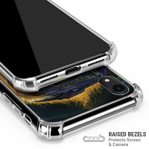 Yin Yang Dragon by Ed Beard Jr iPhone XR Clear Case