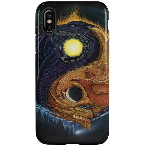 Ed Beard Jr. Yin Yang Dragon iPhone XS Pro Case