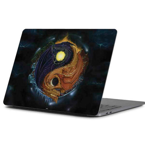 Ed Beard Jr. Yin Yang Dragon Apple MacBook Pro 13-inch Skin