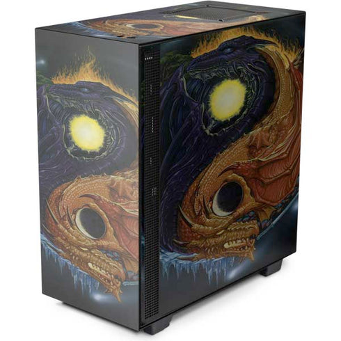 Ed Beard Jr. Yin Yang Dragon NZXT H510 Compact ATX Mid-Tower Case Skin