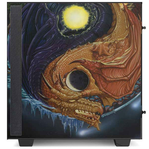 Ed Beard Jr. Yin Yang Dragon NZXT H510 Compact ATX Mid-Tower Case Skin