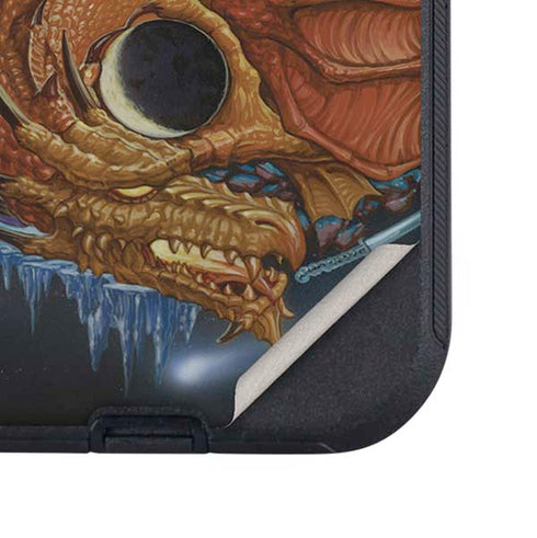 Yin Yang Dragon by Ed Beard Jr Otterbox Defender iPhone Skin