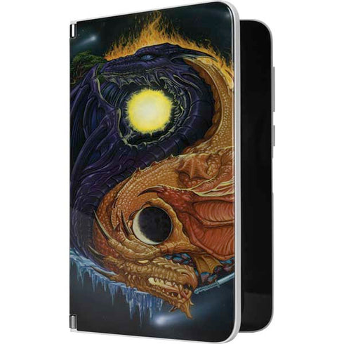 Ed Beard Jr. Yin Yang Dragon Surface Duo Skin