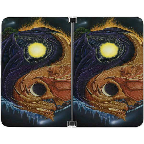 Ed Beard Jr. Yin Yang Dragon Surface Duo Skin