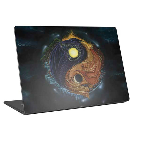 Ed Beard Jr. Yin Yang Dragon Universal Laptop 12in (9.8 x 6.8in) Skin