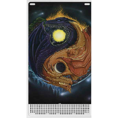 Ed Beard Jr. Yin Yang Dragon Xbox Series S Console Skin