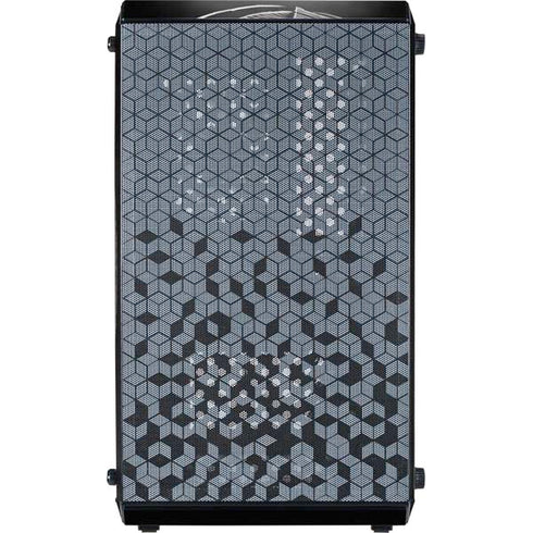 Liquid Blue Yin Yang Music Skulls Cooler Master MasterBox Q300L Mini Tower Skin