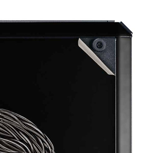 Liquid Blue Yin Yang Music Skulls Cooler Master MasterBox Q300L Mini Tower Skin