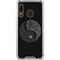 Liquid Blue Yin Yang Music Skulls Galaxy A30 Clear Case