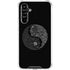 Liquid Blue Yin Yang Music Skulls Galaxy A54 5G Clear Case