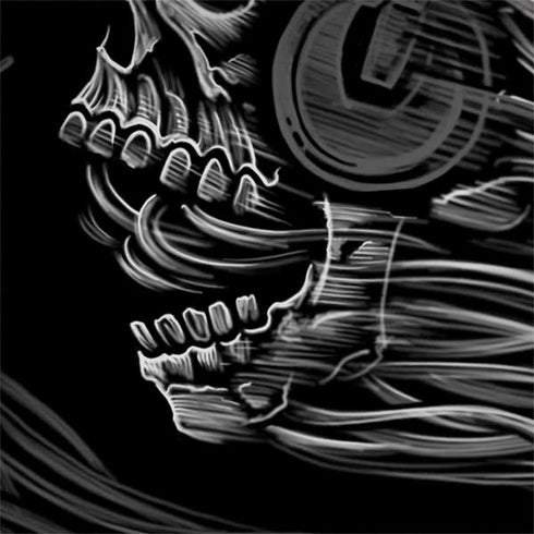 Liquid Blue Yin Yang Music Skulls Galaxy Note 8 Skin