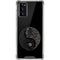 Liquid Blue Yin Yang Music Skulls Galaxy Note20 5G Clear Case