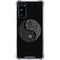 Liquid Blue Yin Yang Music Skulls Galaxy S20 FE Clear Case