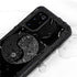 Liquid Blue Yin Yang Music Skulls Galaxy S20 Plus Waterproof Case