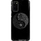 Liquid Blue Yin Yang Music Skulls Galaxy S20 Pro Case