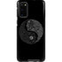 Liquid Blue Yin Yang Music Skulls Galaxy S20 Pro Case