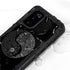 Liquid Blue Yin Yang Music Skulls Galaxy S20 Waterproof Case