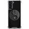 Liquid Blue Yin Yang Music Skulls Galaxy S21 5G Clear Case