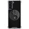Liquid Blue Yin Yang Music Skulls Galaxy S22 Clear Case