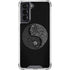 Liquid Blue Yin Yang Music Skulls Galaxy S22 Clear Case