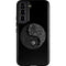 Liquid Blue Yin Yang Music Skulls Galaxy S22 Pro Case
