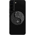 Liquid Blue Yin Yang Music Skulls Galaxy S22 Skin