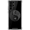 Liquid Blue Yin Yang Music Skulls Galaxy S22 Ultra Clear Case