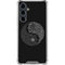 Liquid Blue Yin Yang Music Skulls Galaxy S23 FE Clear Case