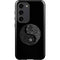 Liquid Blue Yin Yang Music Skulls Galaxy S23 Pro Case