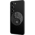Liquid Blue Yin Yang Music Skulls Galaxy S23 Skin