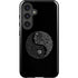 Liquid Blue Yin Yang Music Skulls Galaxy S24 Impact Case