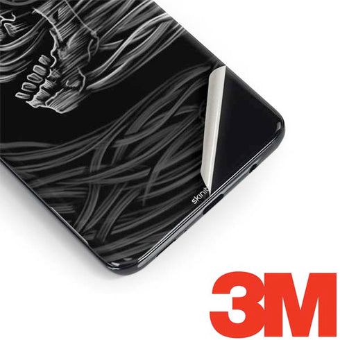 Liquid Blue Yin Yang Music Skulls Galaxy S9 Plus Skin
