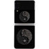 Liquid Blue Yin Yang Music Skulls Galaxy Z Flip3 5G Skin
