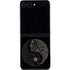 Liquid Blue Yin Yang Music Skulls Galaxy Z Flip5 5G Skin