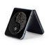 Liquid Blue Yin Yang Music Skulls Galaxy Z Flip5 5G Skin