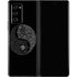 Liquid Blue Yin Yang Music Skulls Galaxy Z Fold2 5G Skin