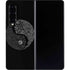 Liquid Blue Yin Yang Music Skulls Galaxy Z Fold4 5G Skin