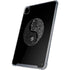 Liquid Blue Yin Yang Music Skulls iPad Pro 12.9in (2020) Clear Case