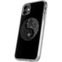Liquid Blue Yin Yang Music Skulls iPhone 11 Clear Case